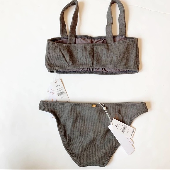 PilyQ Sand Reef Layla Bralette Bikinj set size S - Picture 2 of 8